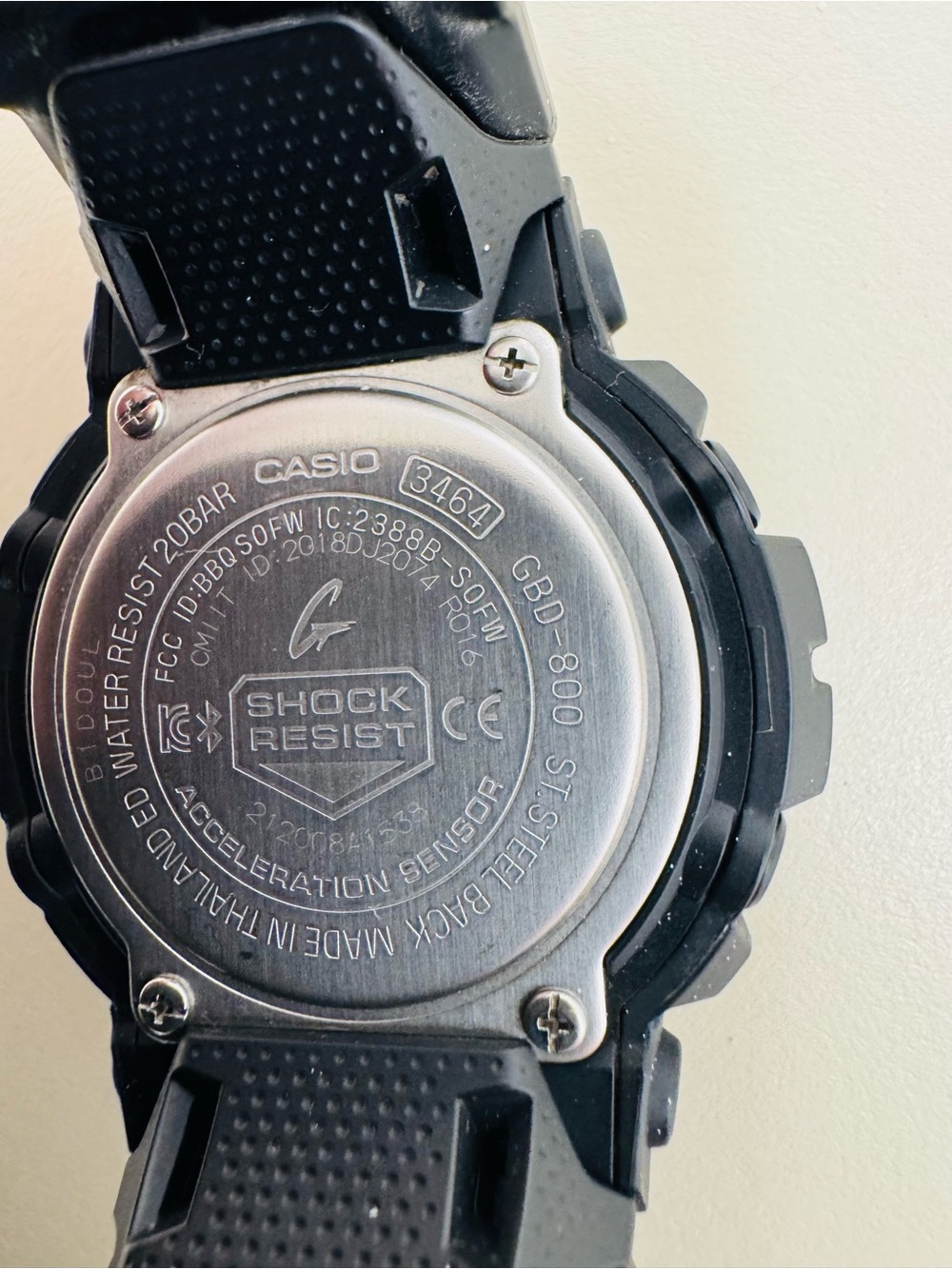 G-Shock Black Digital Watch with Step Tracker - Picture 4 of 5